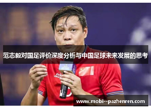 范志毅对国足评价深度分析与中国足球未来发展的思考