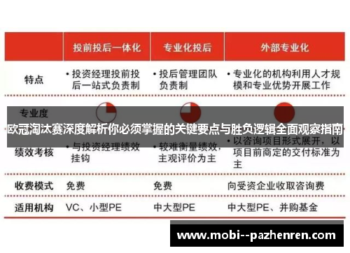 欧冠淘汰赛深度解析你必须掌握的关键要点与胜负逻辑全面观察指南